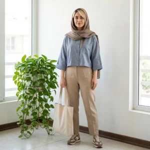 کراپ زنانه کد 01