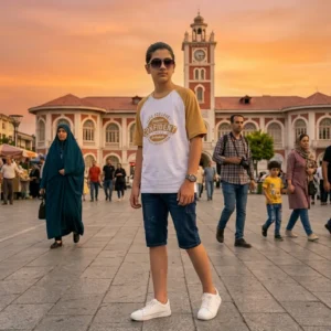 تی شرت پسرانه CONFIDENT