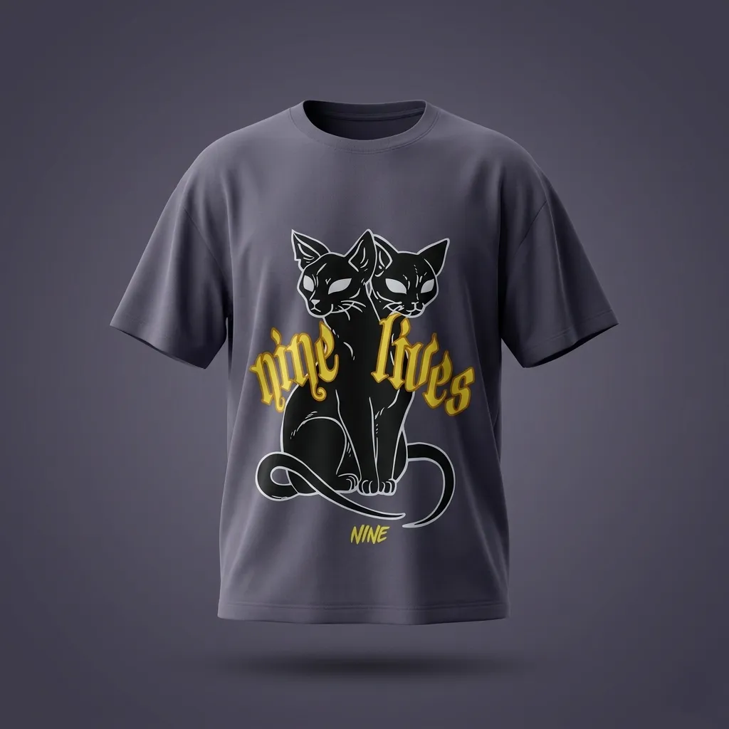 تی شرت بچگانه طرح NINE
