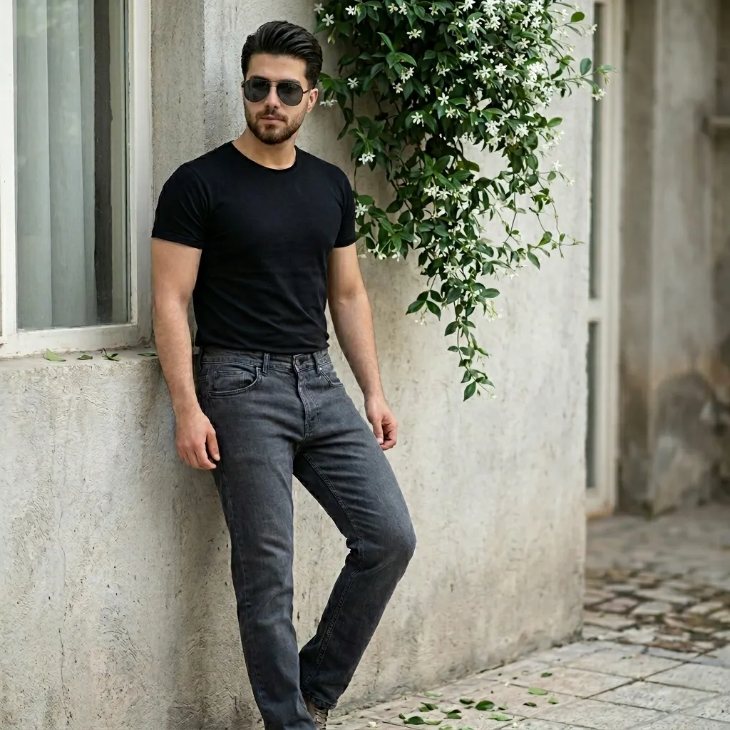شلوار جین مردانه کد 1001