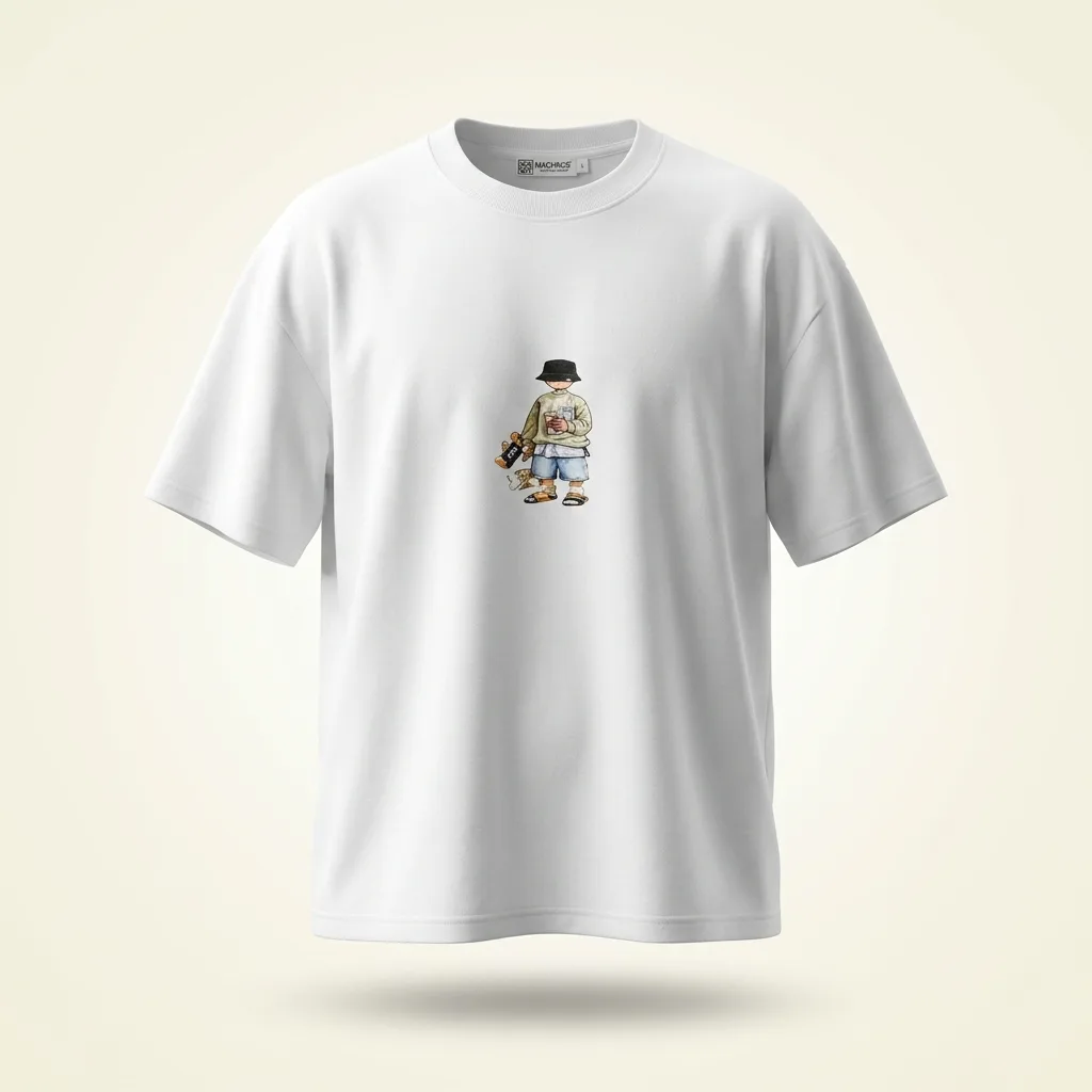 تی‌شرت باکسی Teddy Skate